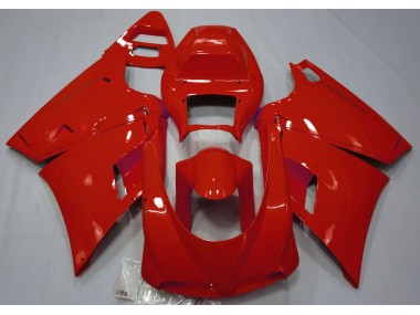 1993-2005 Rot Glänzend Performance-Design Ducati 996 748 916 998 Motorrad Verkleidungen