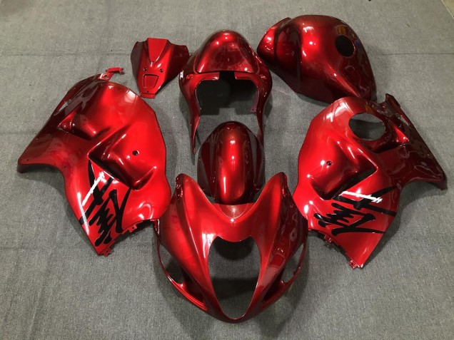 1997-2007 Feuerrot Glänzend GSXR 1300 Motorrad Verkleidungen 1997-2007 Feuerrot Glänzend GSXR 1300 Motorrad Verkleidungen