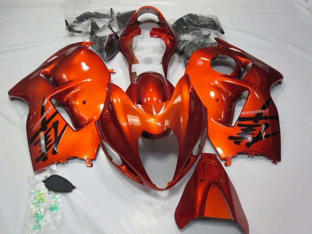 1997-2007 Gebranntes Orange GSXR 1300 Motorrad Verkleidungen 1997-2007 Gebranntes Orange GSXR 1300 Motorrad Verkleidungen