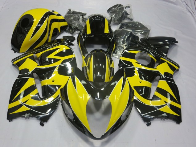 1997-2007 Gelb & Schwarz GSXR 1300 Motorrad Verkleidungen 1997-2007 Gelb & Schwarz GSXR 1300 Motorrad Verkleidungen