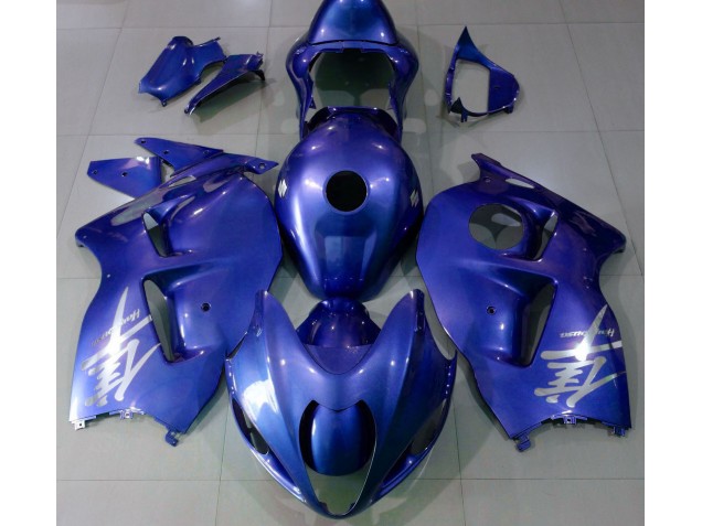 1997-2007 Glänzend Blau & Silber Logo GSXR 1300 Motorrad Verkleidungen 1997-2007 Glänzend Blau & Silber Logo GSXR 1300 Motorrad Verkleidungen