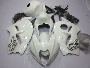 1997-2007 Glänzend Weiß GSXR 1300 Motorrad Verkleidungen