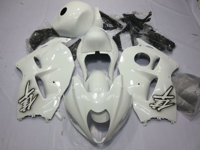 1997-2007 Glänzend Weiß GSXR 1300 Motorrad Verkleidungen 1997-2007 Glänzend Weiß GSXR 1300 Motorrad Verkleidungen