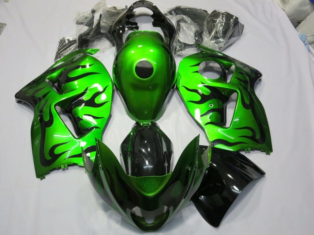 1997-2007 Glänzend Grün GSXR 1300 Motorrad Verkleidungen 1997-2007 Glänzend Grün GSXR 1300 Motorrad Verkleidungen
