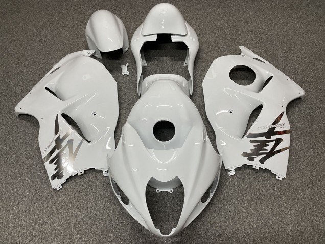 1997-2007 Glänzend Weißes Design GSXR 1300 Motorrad Verkleidungen 1997-2007 Glänzend Weißes Design GSXR 1300 Motorrad Verkleidungen