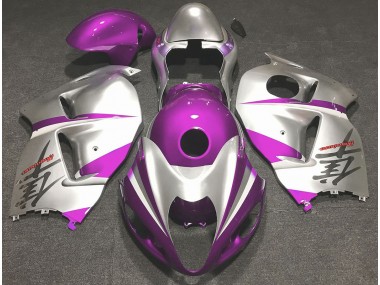 1997-2007 Glanzrosa & Silber GSXR 1300 Motorrad Verkleidungen