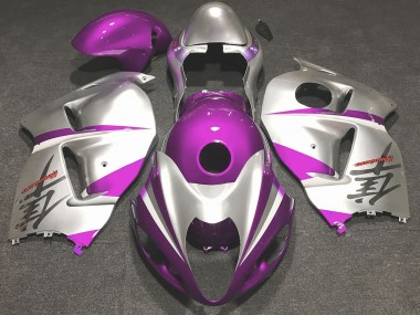 1997-2007 Glanzrosa & Silber GSXR 1300 Motorrad Verkleidungen