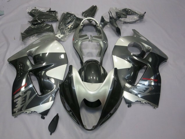 1997-2007 Grau & Silber GSXR 1300 Motorrad Verkleidungen 1997-2007 Grau & Silber GSXR 1300 Motorrad Verkleidungen
