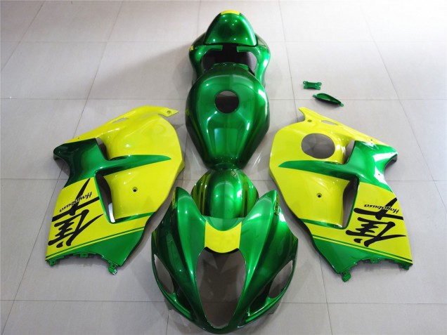 1997-2007 Grün & Gelb GSXR 1300 Motorrad Verkleidungen 1997-2007 Grün & Gelb GSXR 1300 Motorrad Verkleidungen