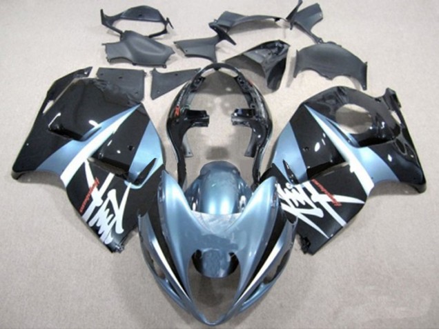 1997-2007 Hellblau & Schwarz GSXR 1300 Motorrad Verkleidungen 1997-2007 Hellblau & Schwarz GSXR 1300 Motorrad Verkleidungen