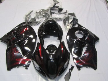 1997-2007 Rot Tiefglanz GSXR 1300 Motorrad Verkleidungen