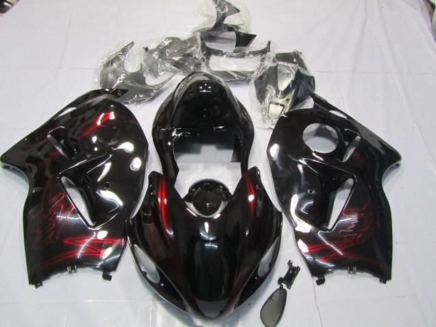 1997-2007 Rot Tiefglanz GSXR 1300 Motorrad Verkleidungen 1997-2007 Rot Tiefglanz GSXR 1300 Motorrad Verkleidungen