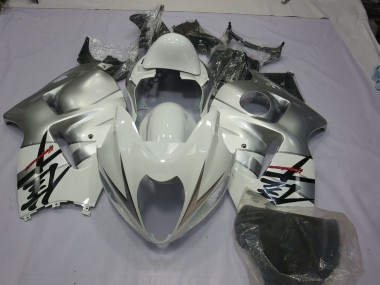 1997-2007 Silber Weiß GSXR 1300 Motorrad Verkleidungen