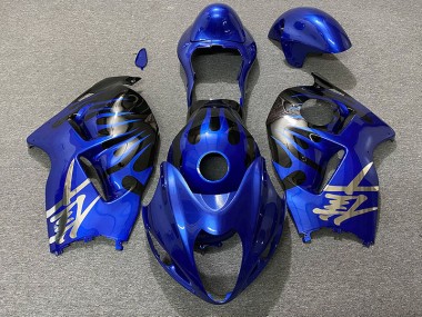 1997-2007 Tiefes Blau & Schwarz GSXR 1300 Motorrad Verkleidungen