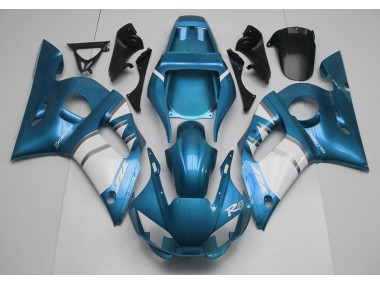 1998-2002 Hellblau & Weiß R6 Motorrad Verkleidungen