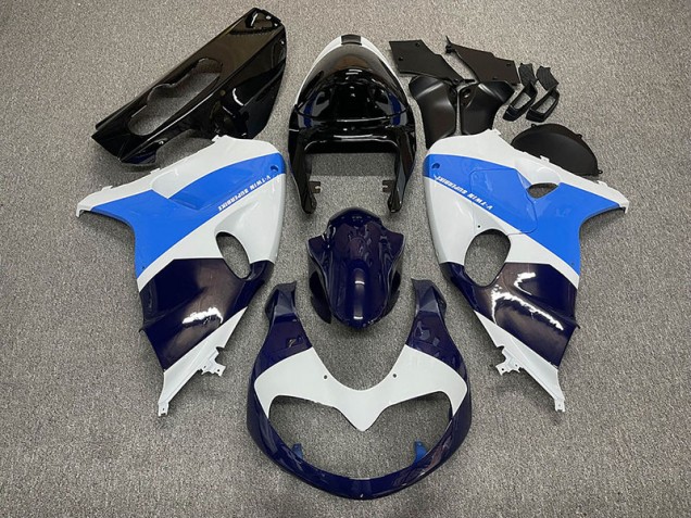 1998-2003 Glänzend Weiß & Blau TL1000R Motorrad Verkleidungen 1998-2003 Glänzend Weiß & Blau TL1000R Motorrad Verkleidungen