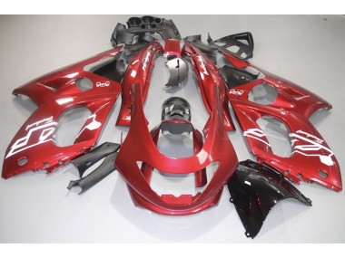 1998-2007 Aufkleber In Glänzendem Rot & Weiß YZF600 Motorrad Verkleidungen