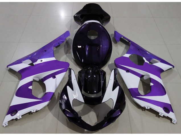 2000-2002 Dunkelviolett GSXR 1000 Motorrad Verkleidungen 2000-2002 Dunkelviolett GSXR 1000 Motorrad Verkleidungen