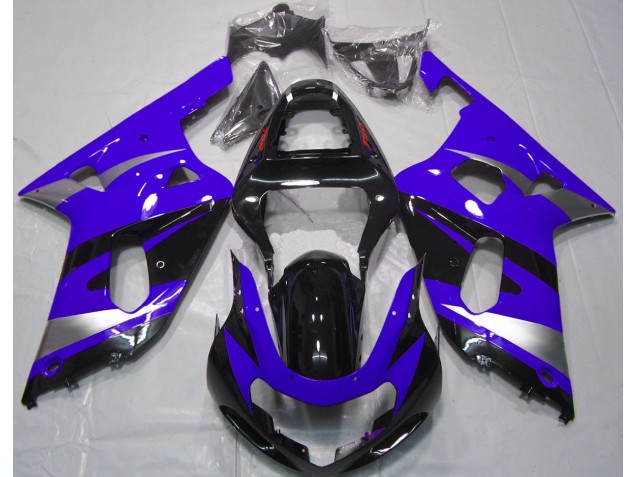 2001-2003 Blau OEM Stil GSXR 600-750 Motorrad Verkleidungen 2001-2003 Blau OEM Stil GSXR 600-750 Motorrad Verkleidungen