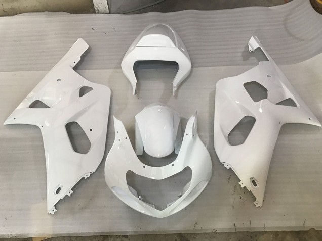 2001-2003 Weiß GSXR 600-750 Motorrad Verkleidungen 2001-2003 Weiß GSXR 600-750 Motorrad Verkleidungen