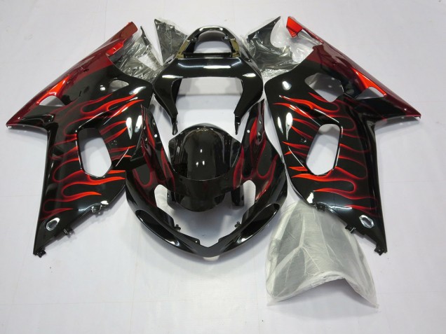 2001-2003 Gelb Jordan GSXR 600-750 Motorrad Verkleidungen 2001-2003 Gelb Jordan GSXR 600-750 Motorrad Verkleidungen