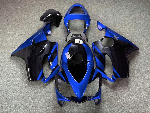 2001-2003 Glänzend Blau & Schwarz CBR600 F4i Motorrad Verkleidungen 2001-2003 Glänzend Blau & Schwarz CBR600 F4i Motorrad Verkleidungen
