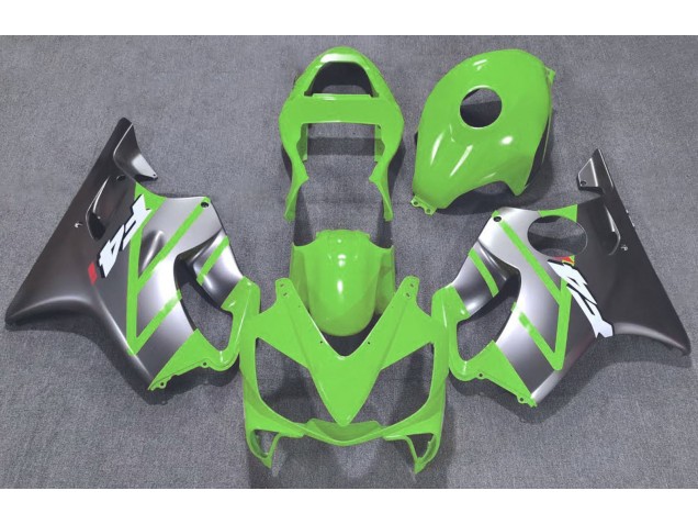 2001-2003 Grün & Matt Silber CBR600 F4i Motorrad Verkleidungen 2001-2003 Grün & Matt Silber CBR600 F4i Motorrad Verkleidungen