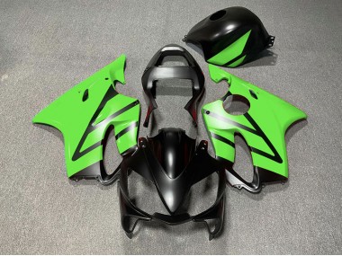 2001-2003 Matt Schwarz & Grün CBR600 F4i Motorrad Verkleidungen