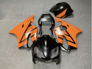 2001-2003 Matt Schwarz & Orange CBR600 F4i Motorrad Verkleidungen