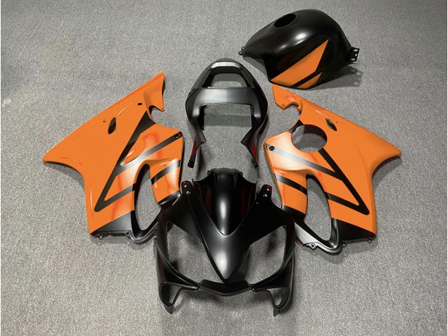 2001-2003 Matt Schwarz & Orange CBR600 F4i Motorrad Verkleidungen 2001-2003 Matt Schwarz & Orange CBR600 F4i Motorrad Verkleidungen