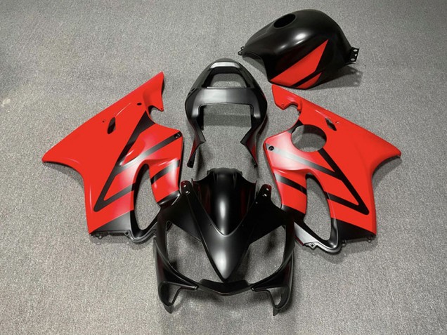 2001-2003 Matt Schwarz & Rot CBR600 F4i Motorrad Verkleidungen 2001-2003 Matt Schwarz & Rot CBR600 F4i Motorrad Verkleidungen