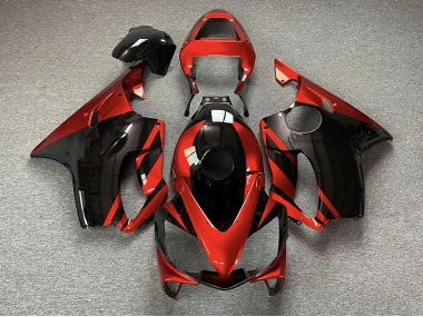 2001-2003 Rot Glänzend & Schwarz CBR600 F4i Motorrad Verkleidungen