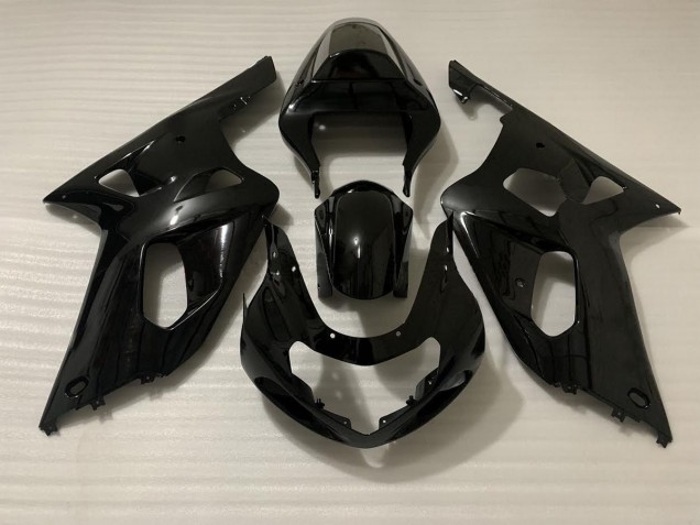 2001-2003 Schwarz Glanz GSXR 600-750 Motorrad Verkleidungen 2001-2003 Schwarz Glanz GSXR 600-750 Motorrad Verkleidungen