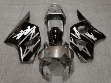 2002-2003 Silber Glänzend & Schwarz CBR954RR Motorrad Verkleidungen