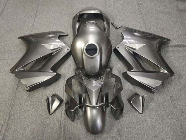 2002-2012 Glänzend Grau VFR800 Motorrad Verkleidungen 2002-2012 Glänzend Grau VFR800 Motorrad Verkleidungen