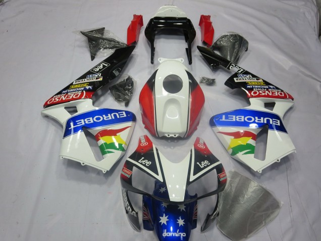 2003-2004 EuroBet CBR600RR Motorrad Verkleidungen 2003-2004 EuroBet CBR600RR Motorrad Verkleidungen