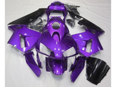 2003-2004 Glanz Lila Schlicht CBR600RR Motorrad Verkleidungen
