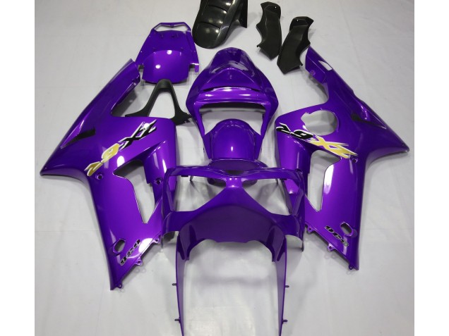 2003-2004 Glanz Lila ZX6R Motorrad Verkleidungen