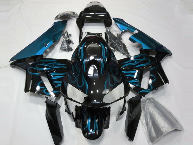 2003-2004 Hellblau Flamme CBR600RR Motorrad Verkleidungen