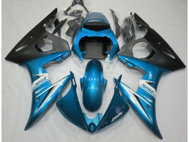 2003-2004 Hellblau & Weiß R6 Motorrad Verkleidungen