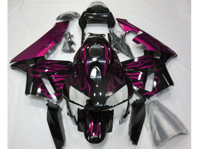 2003-2004 Knallpink Flamme CBR600RR Motorrad Verkleidungen 2003-2004 Knallpink Flamme CBR600RR Motorrad Verkleidungen