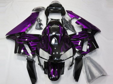 2003-2004 Lila Flamme CBR600RR Motorrad Verkleidungen
