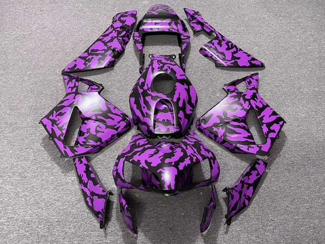 2003-2004 Lila Tarnung CBR600RR Motorrad Verkleidungen 2003-2004 Lila Tarnung CBR600RR Motorrad Verkleidungen