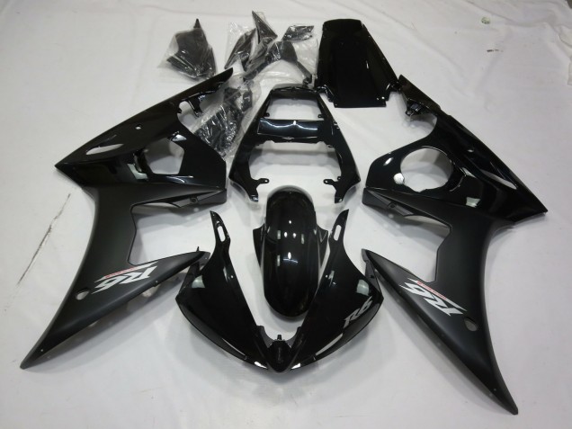 2003-2004 Matt Schwarz R6 Motorrad Verkleidungen 2003-2004 Matt Schwarz R6 Motorrad Verkleidungen