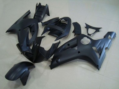 2003-2004 Matt Schwarz ZX6R Motorrad Verkleidungen