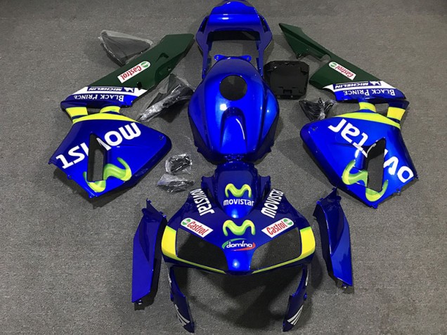 2003-2004 Movistar CBR600RR Motorrad Verkleidungen 2003-2004 Movistar CBR600RR Motorrad Verkleidungen