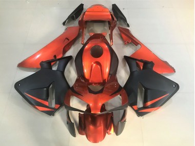 2003-2004 Orange & Matt Schwarz CBR600RR Motorrad Verkleidungen