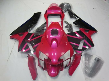 2003-2004 Pink & Schwarz CBR600RR Motorrad Verkleidungen