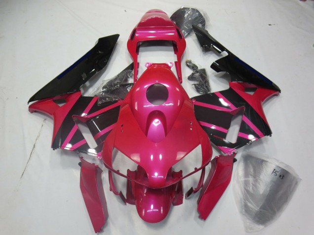 2003-2004 Pink & Schwarz CBR600RR Motorrad Verkleidungen 2003-2004 Pink & Schwarz CBR600RR Motorrad Verkleidungen
