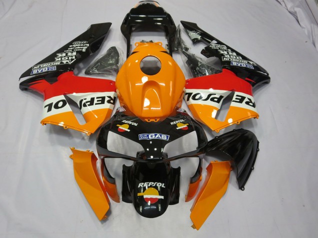 2003-2004 Repsol 2 CBR600RR Motorrad Verkleidungen 2003-2004 Repsol 2 CBR600RR Motorrad Verkleidungen